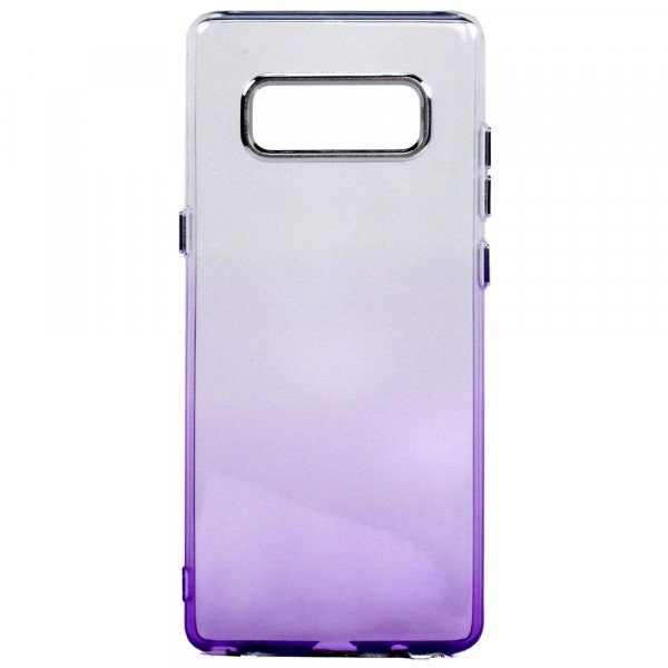 Wholesale Galaxy Note 8 Gradient Armor Hybrid Case (Purple)